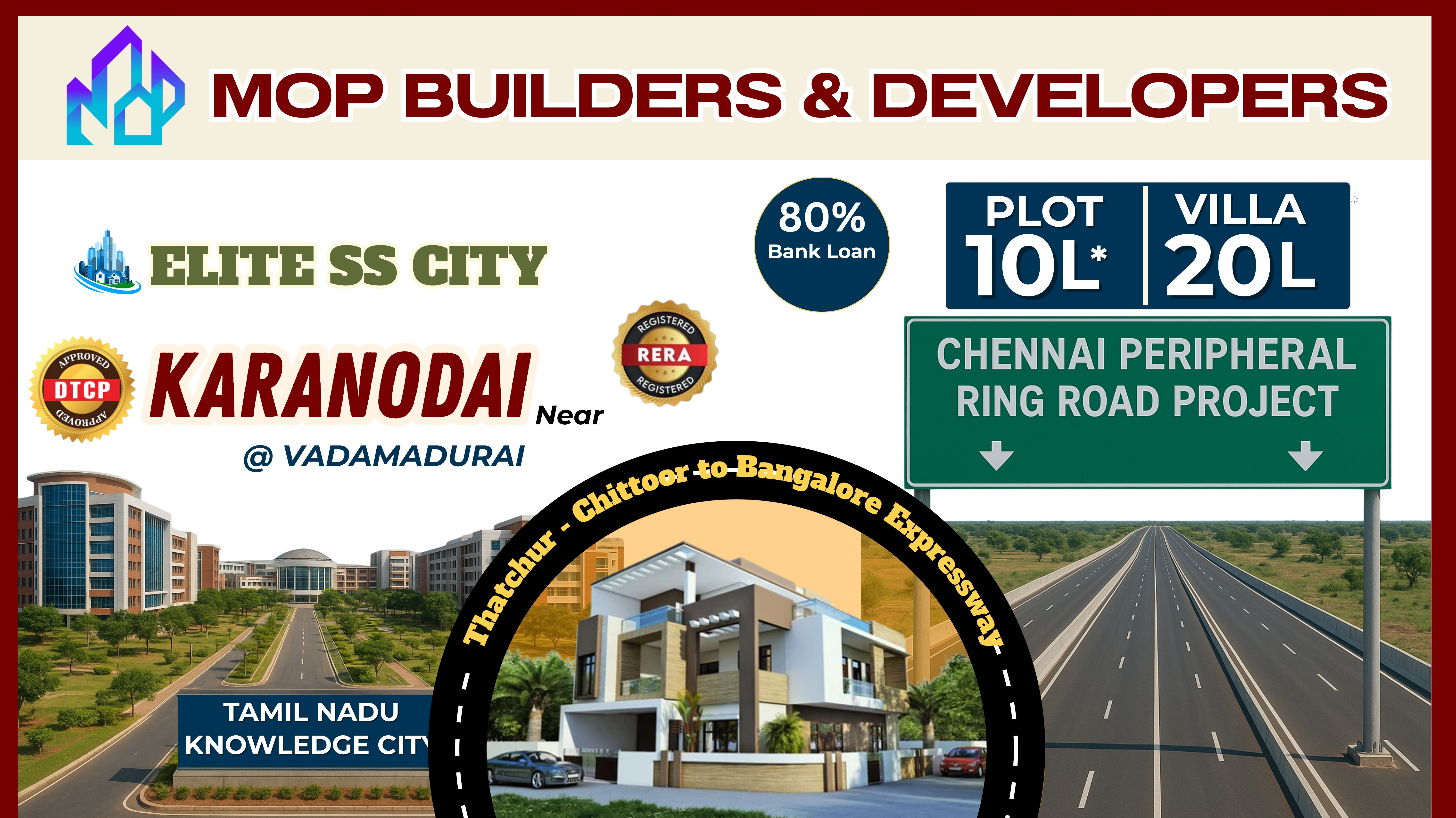 plots near by karanodai 